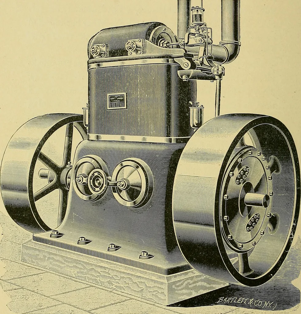 An illustration from Stationary steam engines, simple and compound; especially as adapted to light and power plants, 1902, leaf 191