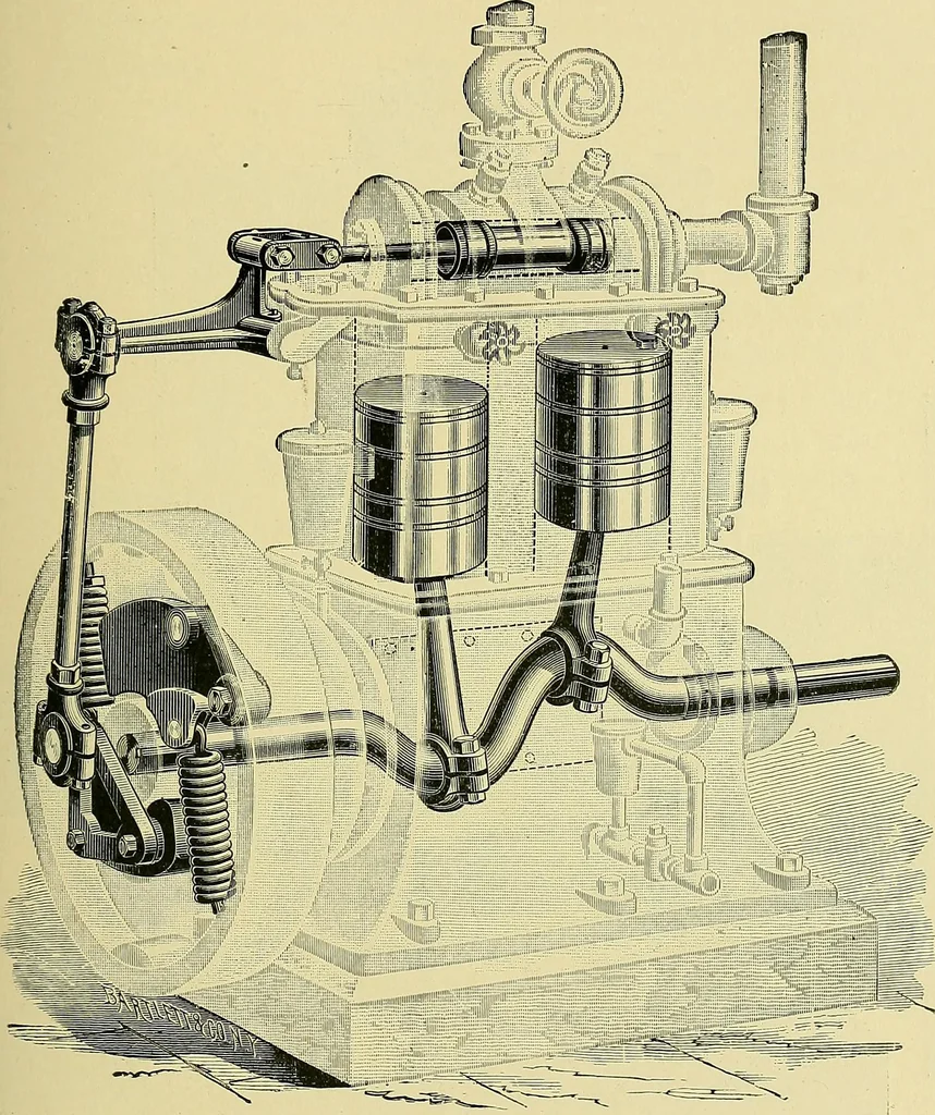 An illustration from Stationary steam engines, simple and compound; especially as adapted to light and power plants, 1902, leaf 196