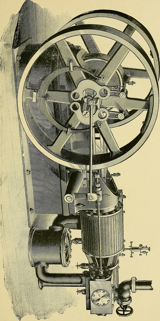An illustration from Stationary steam engines, simple and compound; especially as adapted to light and power plants, 1902, leaf 250
