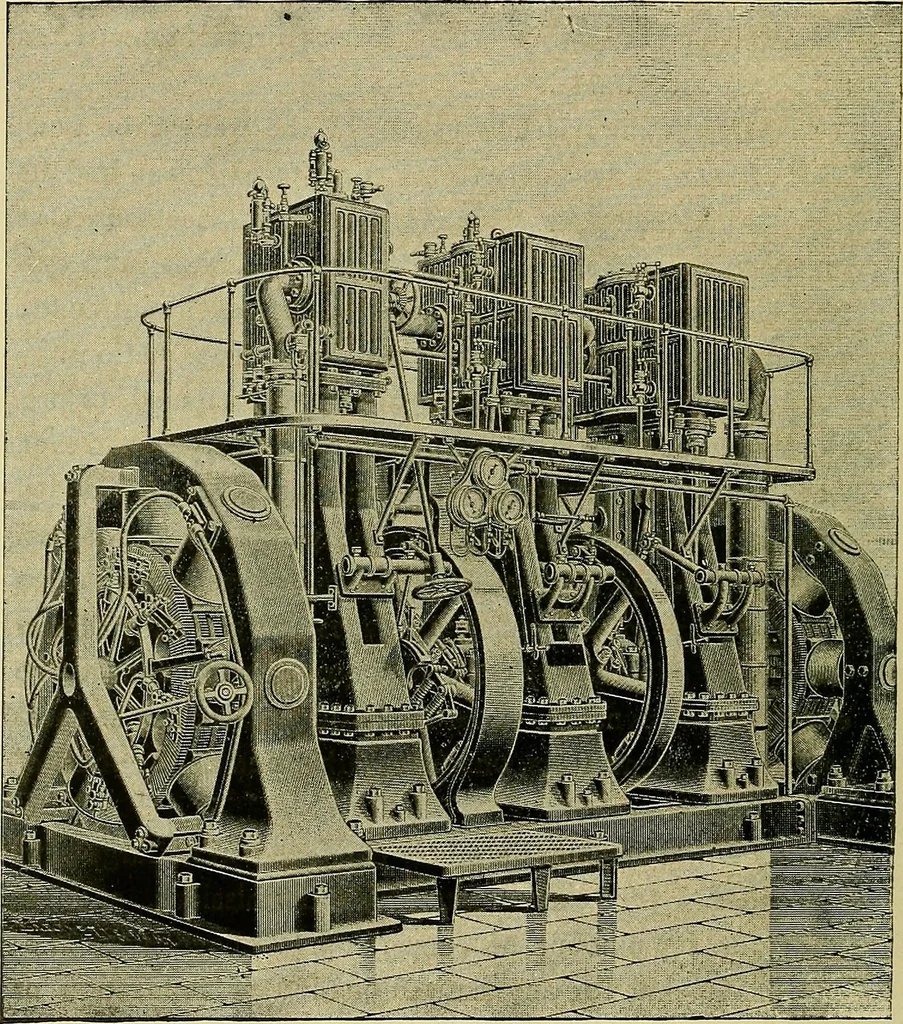An illustration from Stationary steam engines, simple and compound; especially as adapted to light and power plants, 1902, leaf 331