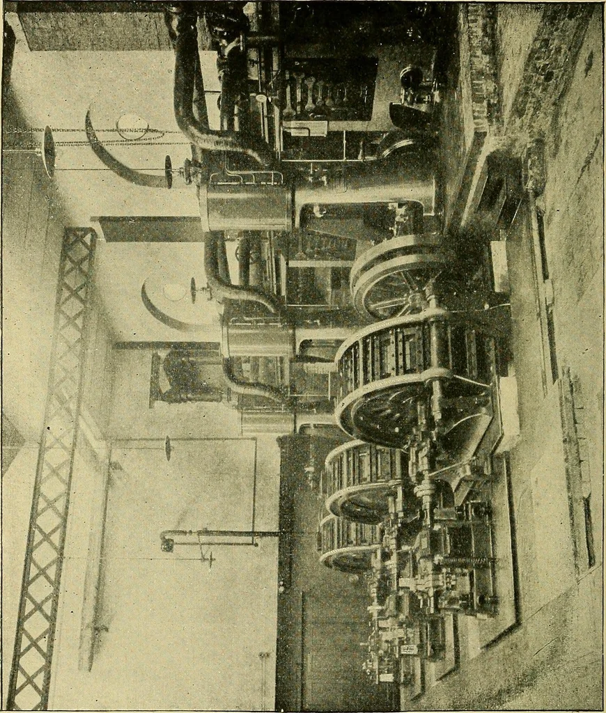 An illustration from Stationary steam engines, simple and compound; especially as adapted to light and power plants, 1902, leaf 345