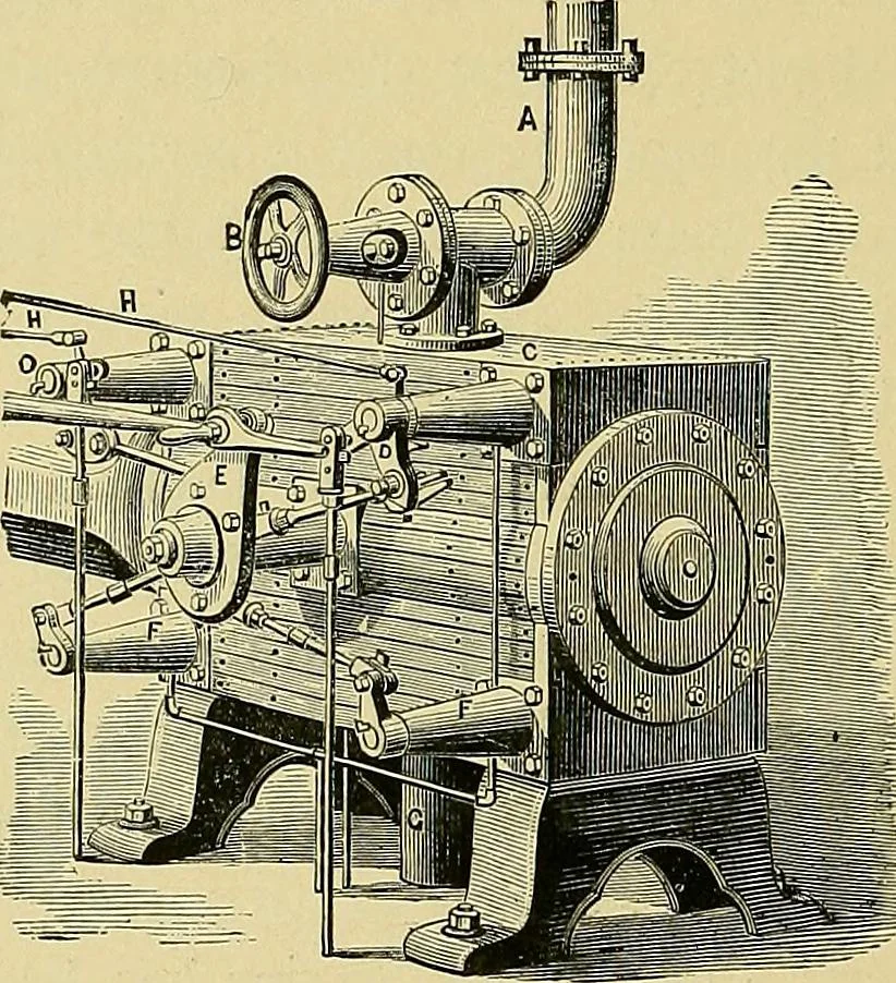 An illustration from Stationary steam engines, simple and compound; especially as adapted to light and power plants, 1902, leaf 49