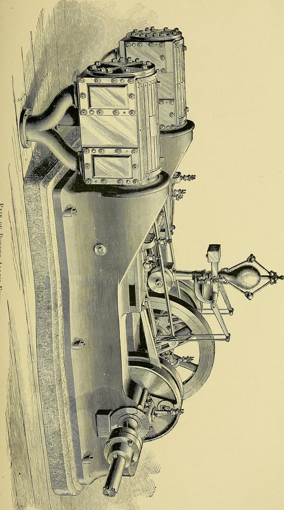 An illustration from Stationary steam engines, simple and compound; especially as adapted to light and power plants, 1902, leaf 76