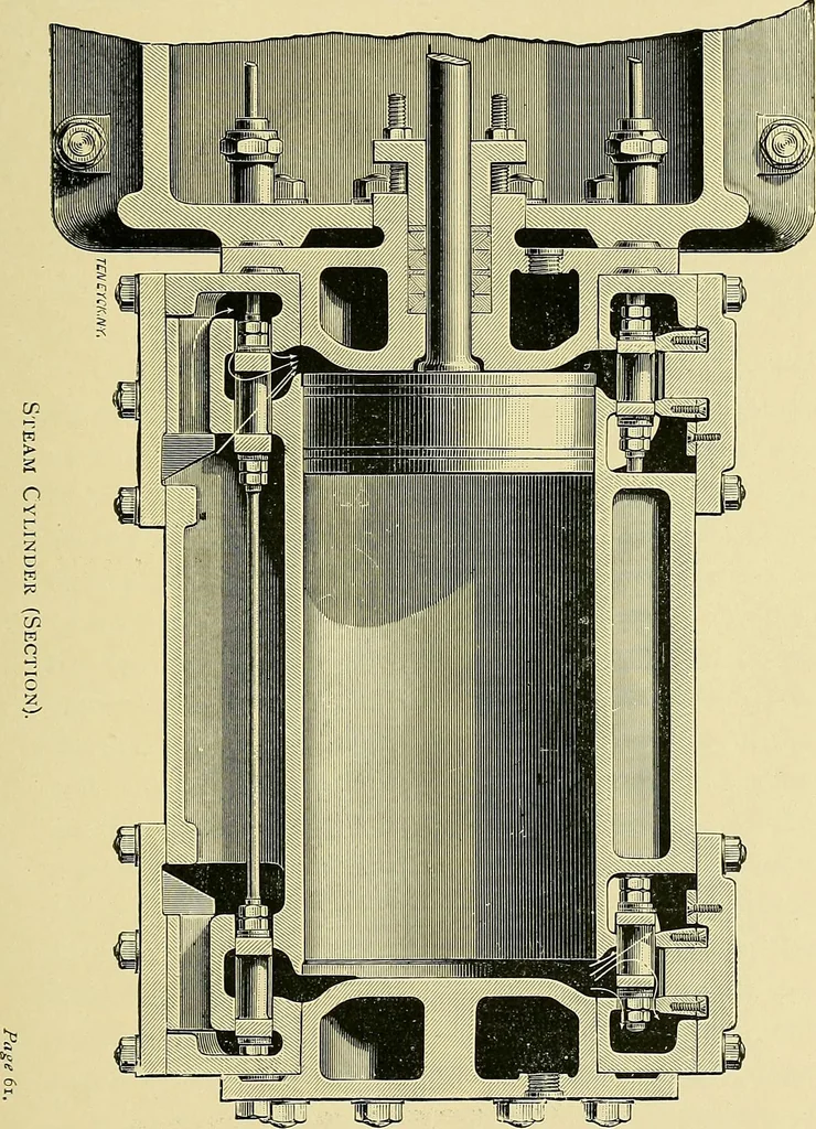 An illustration from Stationary steam engines, simple and compound; especially as adapted to light and power plants, 1902, leaf 84