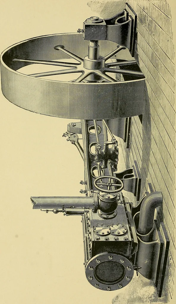 An illustration from Stationary steam engines, simple and compound; especially as adapted to light and power plants, 1902, leaf 91