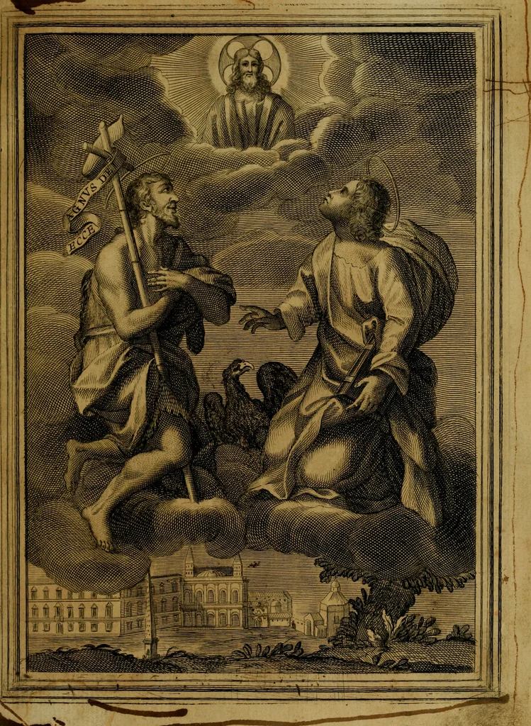 An illustration from Stato della SS. chiesa papale Lateranense nell'anno MDCCXXIII, 1723, leaf 4