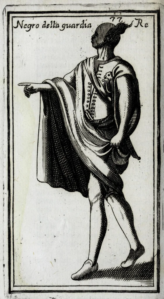 An illustration from Stato presente del regno di Marocco, 1699, leaf 94
