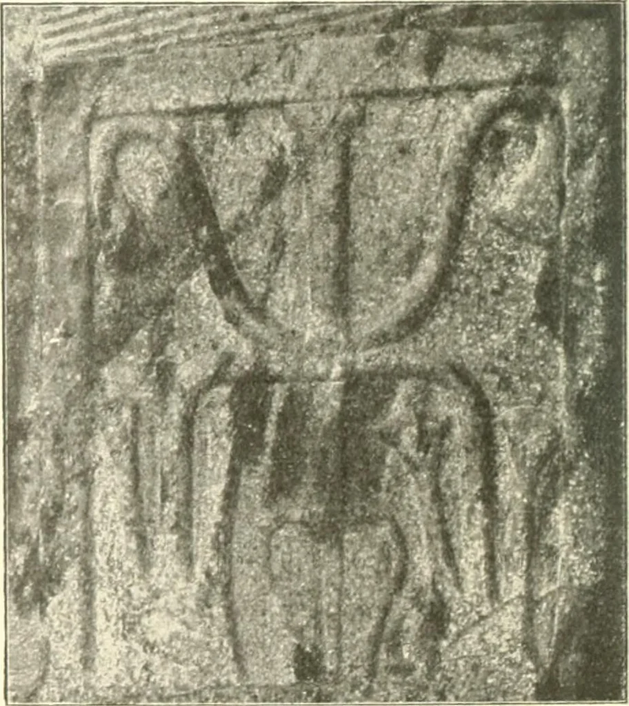 An illustration from Statuen und Statuetten von Königen und Privatleuten im Museum von Kairo, Nr. 1-1294, 1911, leaf 17