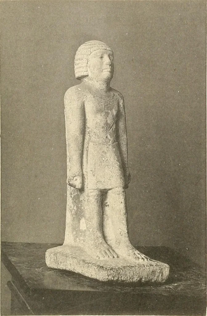 An illustration from Statuen und Statuetten von Königen und Privatleuten im Museum von Kairo, Nr. 1-1294, 1911, leaf 210