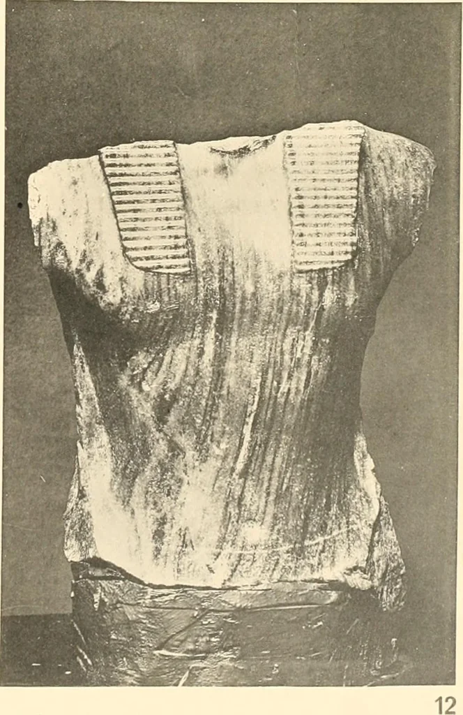 An illustration from Statuen und Statuetten von Königen und Privatleuten im Museum von Kairo, Nr. 1-1294, 1911, leaf 212