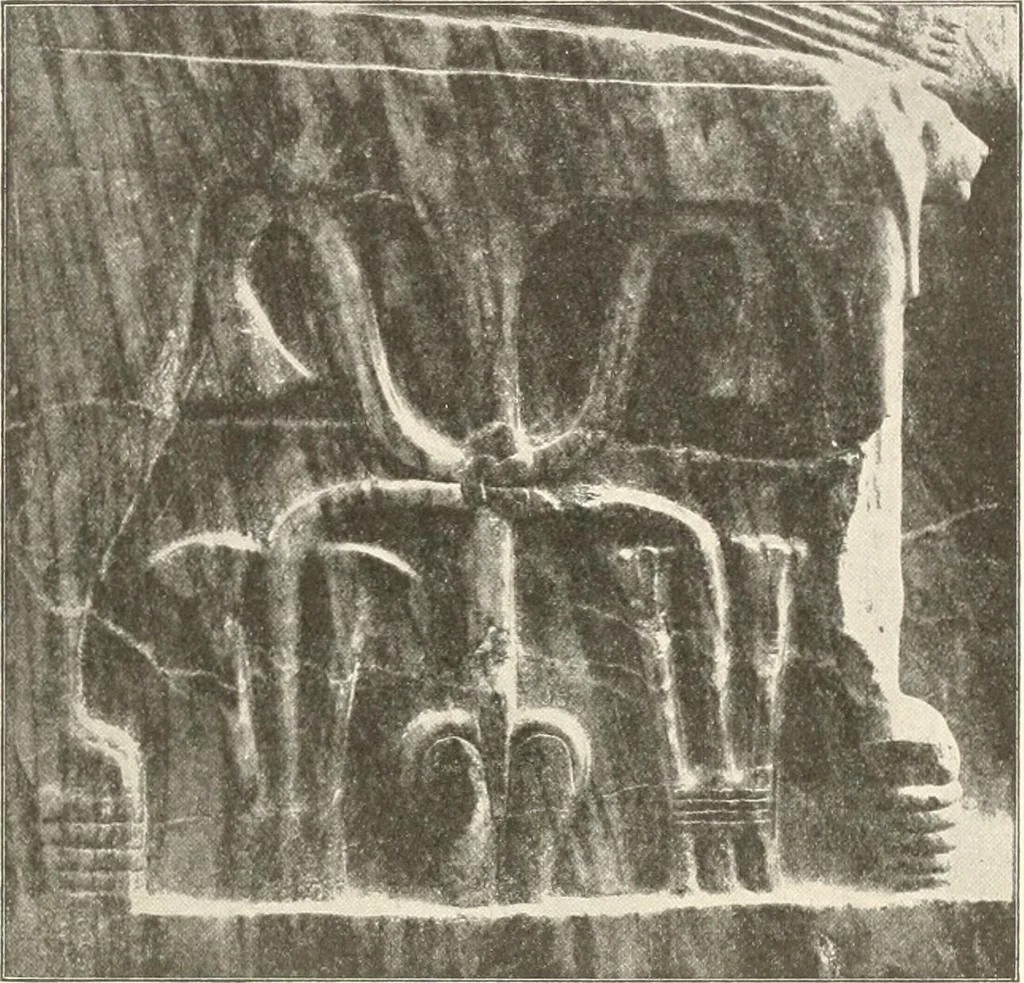 An illustration from Statuen und Statuetten von Königen und Privatleuten im Museum von Kairo, Nr. 1-1294, 1911, leaf 22