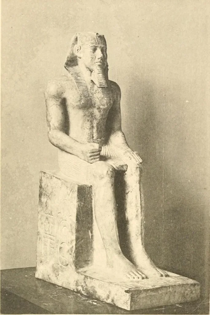 An illustration from Statuen und Statuetten von Königen und Privatleuten im Museum von Kairo, Nr. 1-1294, 1911, leaf 228