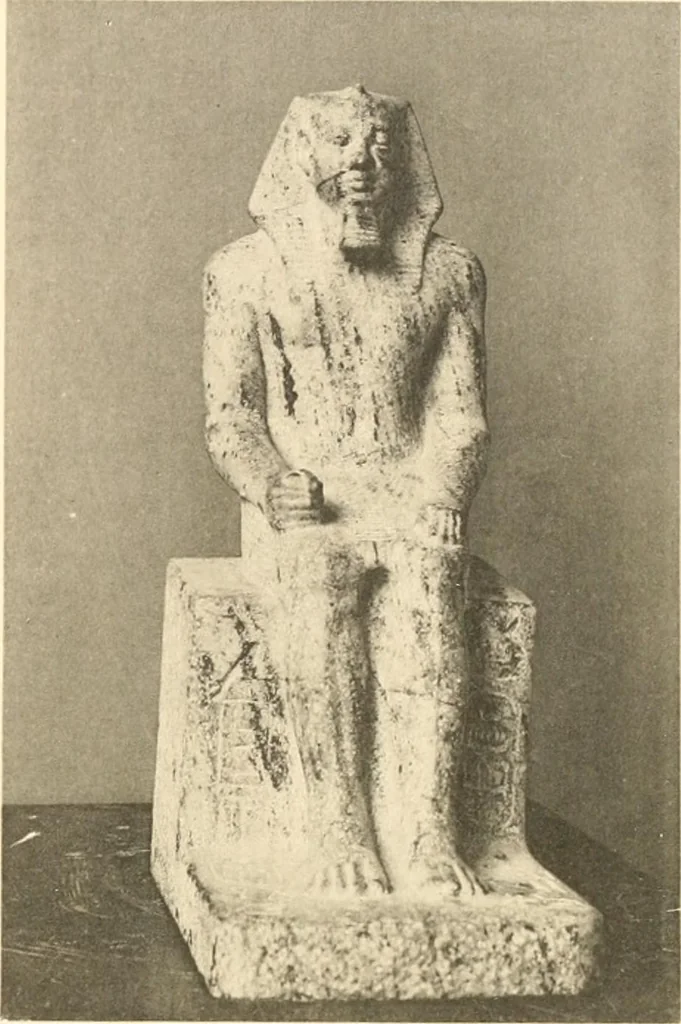 An illustration from Statuen und Statuetten von Königen und Privatleuten im Museum von Kairo, Nr. 1-1294, 1911, leaf 228
