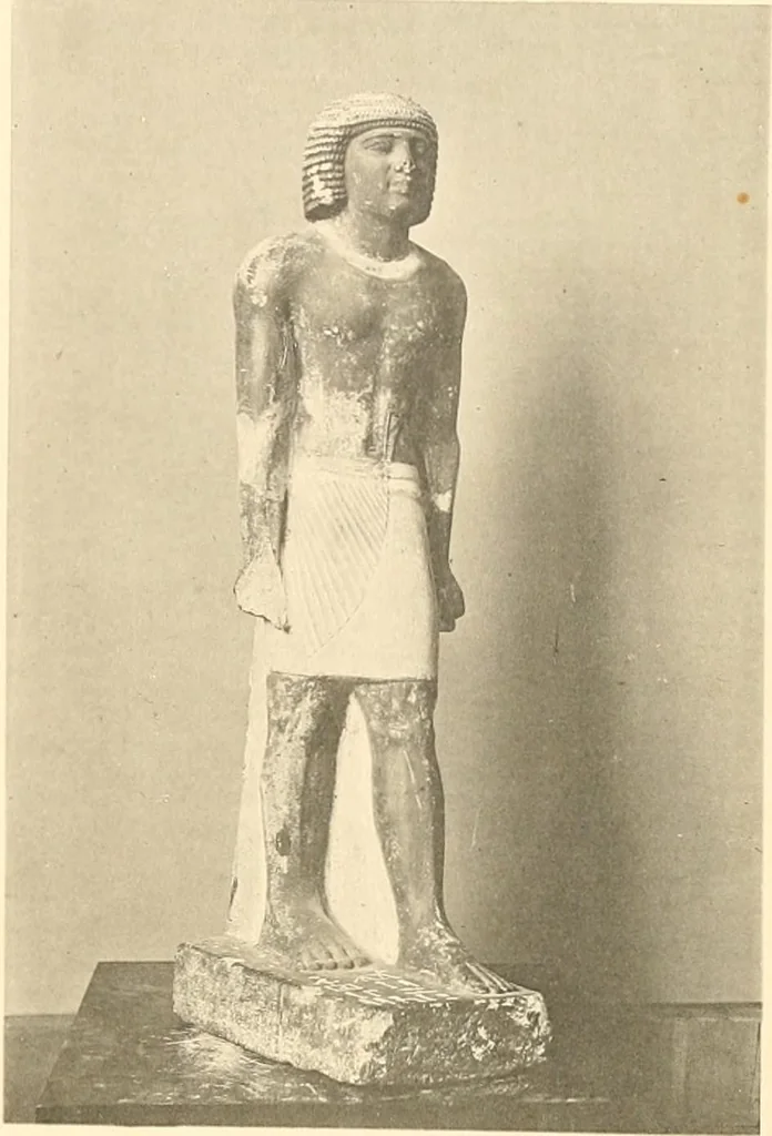 An illustration from Statuen und Statuetten von Königen und Privatleuten im Museum von Kairo, Nr. 1-1294, 1911, leaf 234