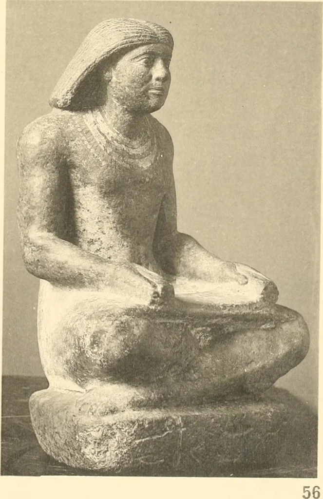 An illustration from Statuen und Statuetten von Königen und Privatleuten im Museum von Kairo, Nr. 1-1294, 1911, leaf 234