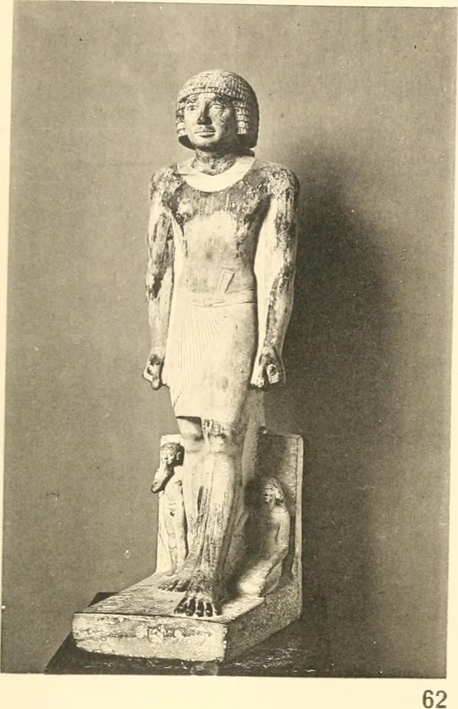 An illustration from Statuen und Statuetten von Königen und Privatleuten im Museum von Kairo, Nr. 1-1294, 1911, leaf 238