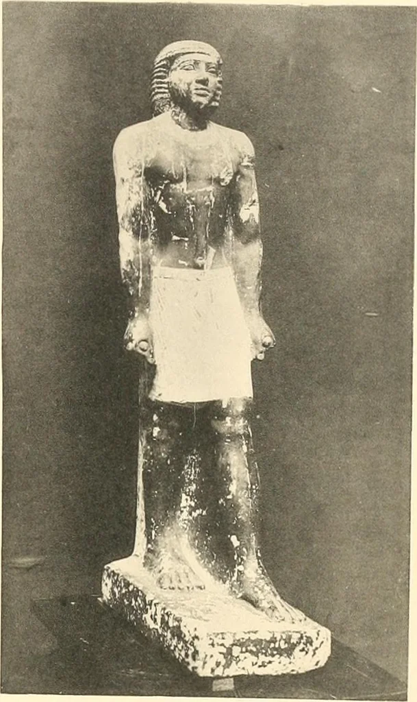 An illustration from Statuen und Statuetten von Königen und Privatleuten im Museum von Kairo, Nr. 1-1294, 1911, leaf 250