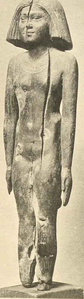 An illustration from Statuen und Statuetten von Königen und Privatleuten im Museum von Kairo, Nr. 1-1294, 1911, leaf 260