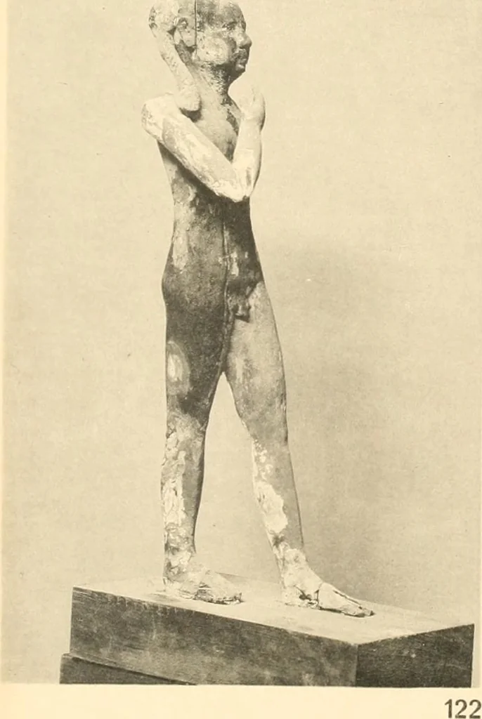 An illustration from Statuen und Statuetten von Königen und Privatleuten im Museum von Kairo, Nr. 1-1294, 1911, leaf 260