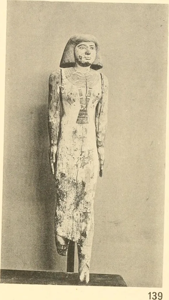 An illustration from Statuen und Statuetten von Königen und Privatleuten im Museum von Kairo, Nr. 1-1294, 1911, leaf 268