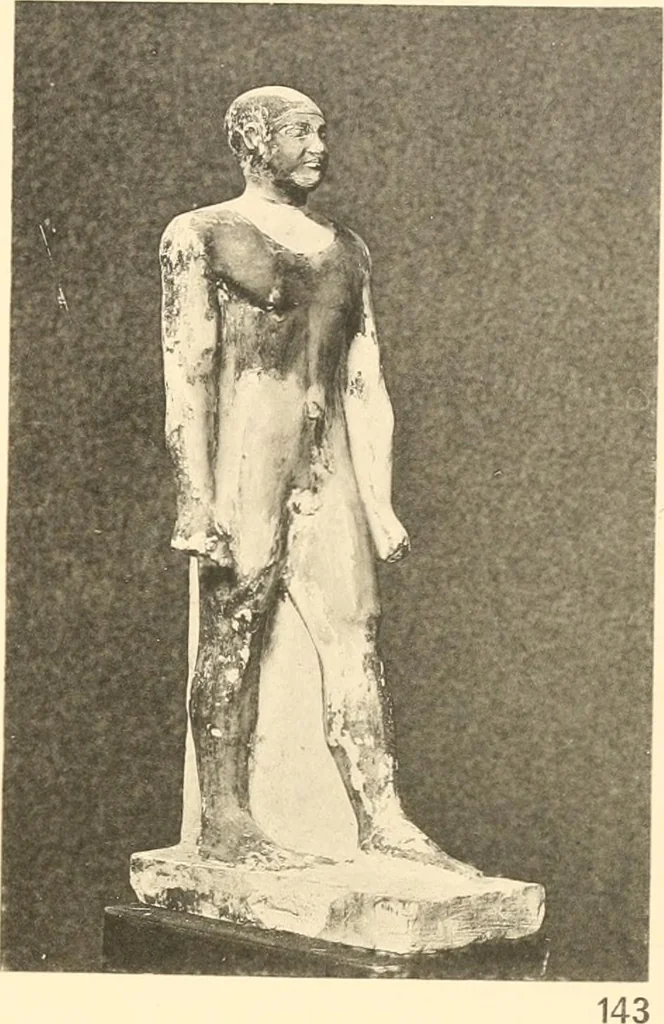 An illustration from Statuen und Statuetten von Königen und Privatleuten im Museum von Kairo, Nr. 1-1294, 1911, leaf 270