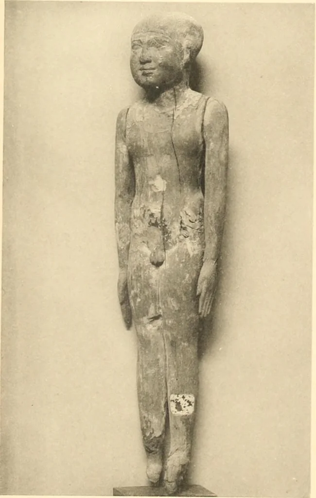 An illustration from Statuen und Statuetten von Königen und Privatleuten im Museum von Kairo, Nr. 1-1294, 1911, leaf 272