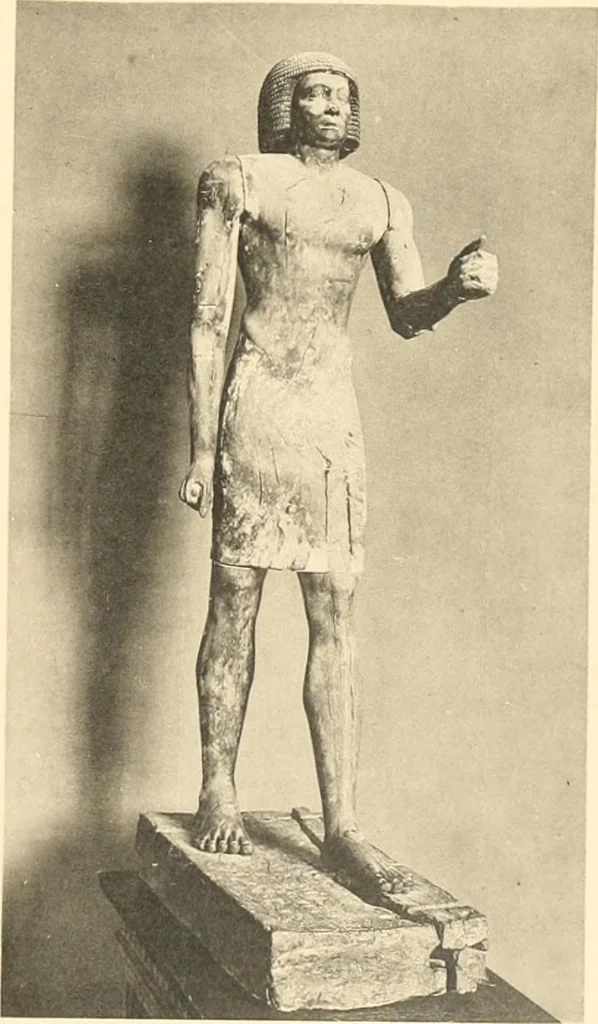 An illustration from Statuen und Statuetten von Königen und Privatleuten im Museum von Kairo, Nr. 1-1294, 1911, leaf 274