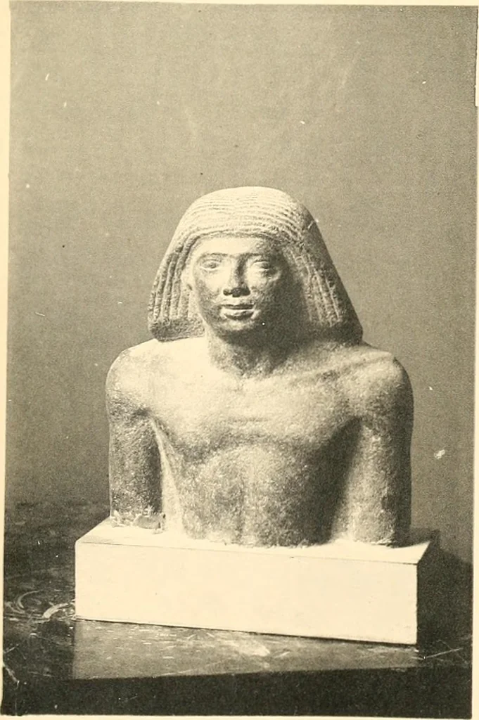 An illustration from Statuen und Statuetten von Königen und Privatleuten im Museum von Kairo, Nr. 1-1294, 1911, leaf 280