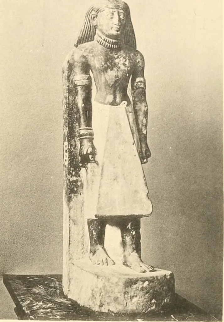 An illustration from Statuen und Statuetten von Königen und Privatleuten im Museum von Kairo, Nr. 1-1294, 1911, leaf 288