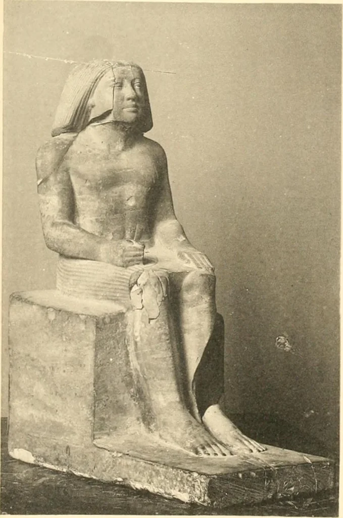An illustration from Statuen und Statuetten von Königen und Privatleuten im Museum von Kairo, Nr. 1-1294, 1911, leaf 288