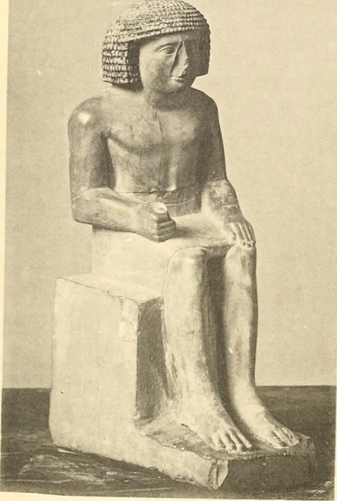 An illustration from Statuen und Statuetten von Königen und Privatleuten im Museum von Kairo, Nr. 1-1294, 1911, leaf 294
