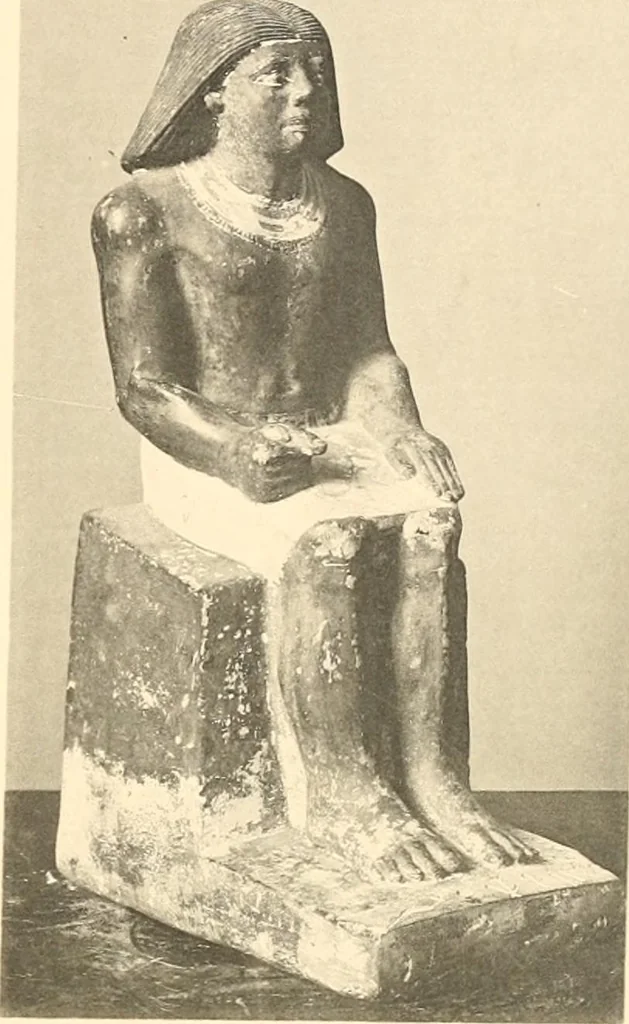 An illustration from Statuen und Statuetten von Königen und Privatleuten im Museum von Kairo, Nr. 1-1294, 1911, leaf 294