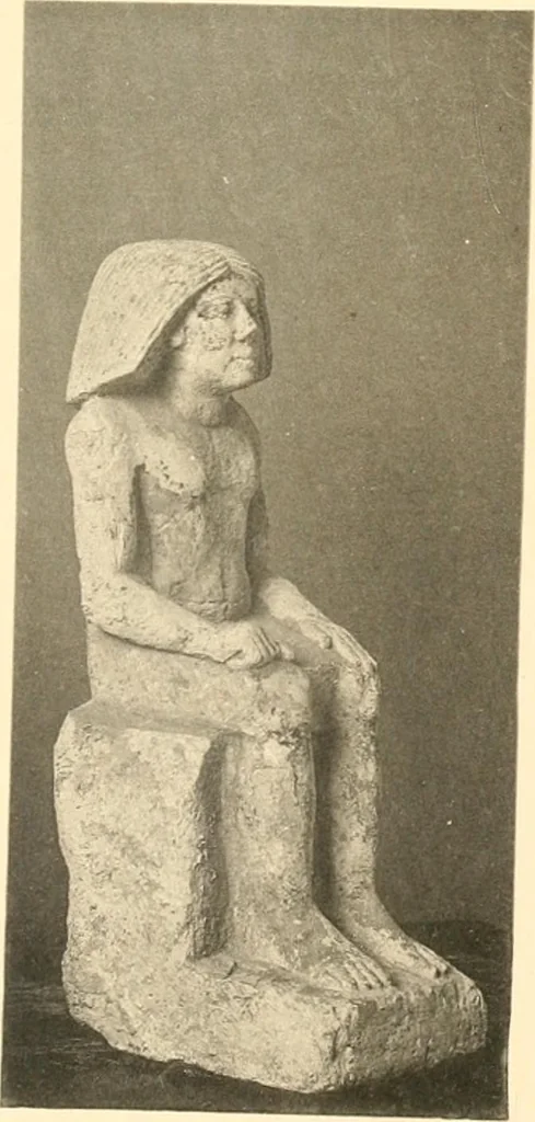An illustration from Statuen und Statuetten von Königen und Privatleuten im Museum von Kairo, Nr. 1-1294, 1911, leaf 294