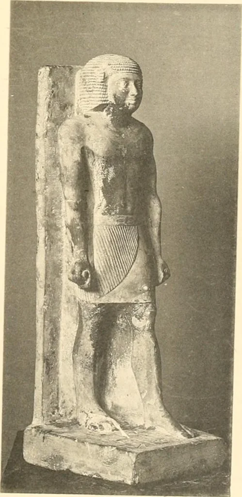 An illustration from Statuen und Statuetten von Königen und Privatleuten im Museum von Kairo, Nr. 1-1294, 1911, leaf 294