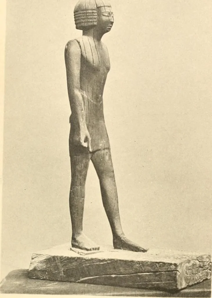 An illustration from Statuen und Statuetten von Königen und Privatleuten im Museum von Kairo, Nr. 1-1294, 1911, leaf 298