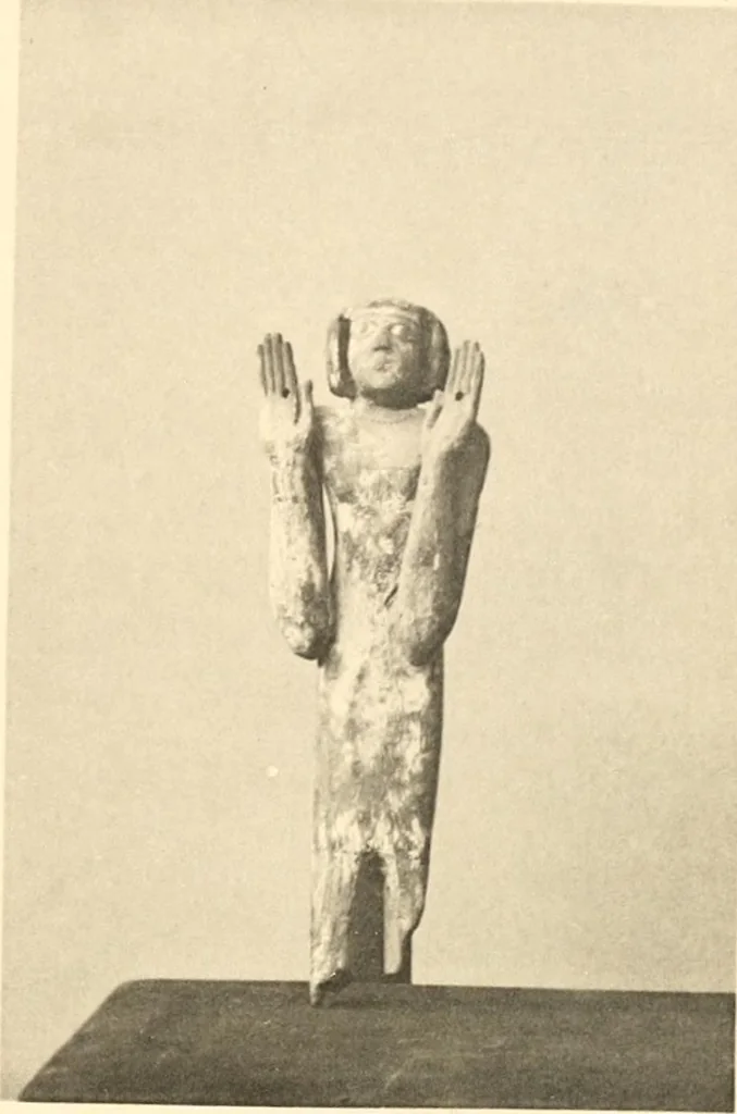 An illustration from Statuen und Statuetten von Königen und Privatleuten im Museum von Kairo, Nr. 1-1294, 1911, leaf 298