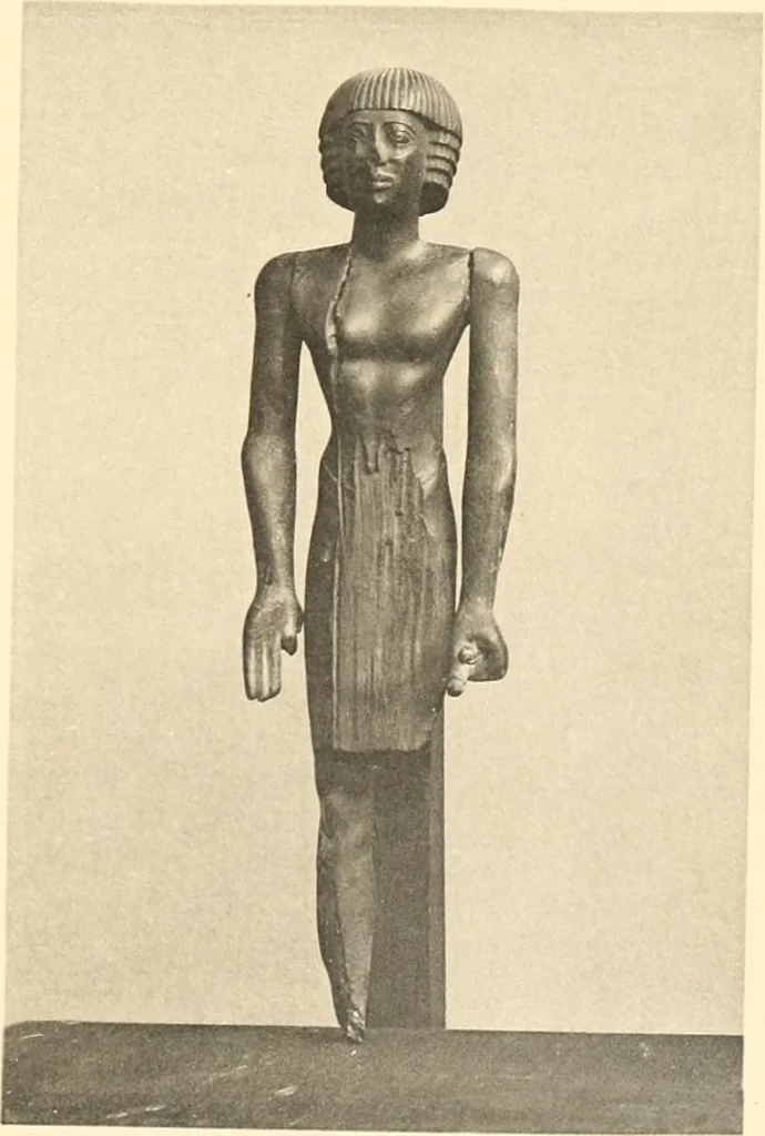 An illustration from Statuen und Statuetten von Königen und Privatleuten im Museum von Kairo, Nr. 1-1294, 1911, leaf 298