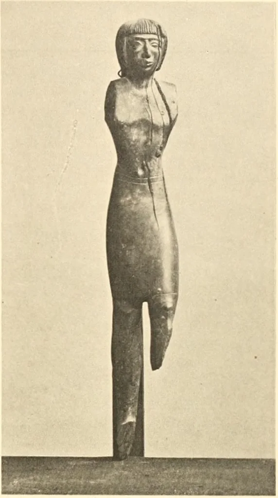 An illustration from Statuen und Statuetten von Königen und Privatleuten im Museum von Kairo, Nr. 1-1294, 1911, leaf 300