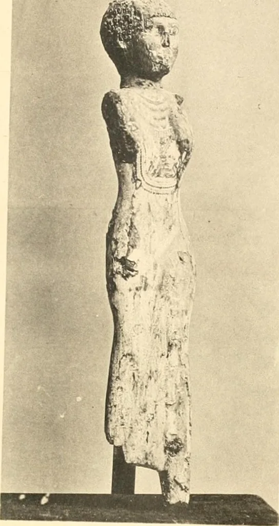 An illustration from Statuen und Statuetten von Königen und Privatleuten im Museum von Kairo, Nr. 1-1294, 1911, leaf 302