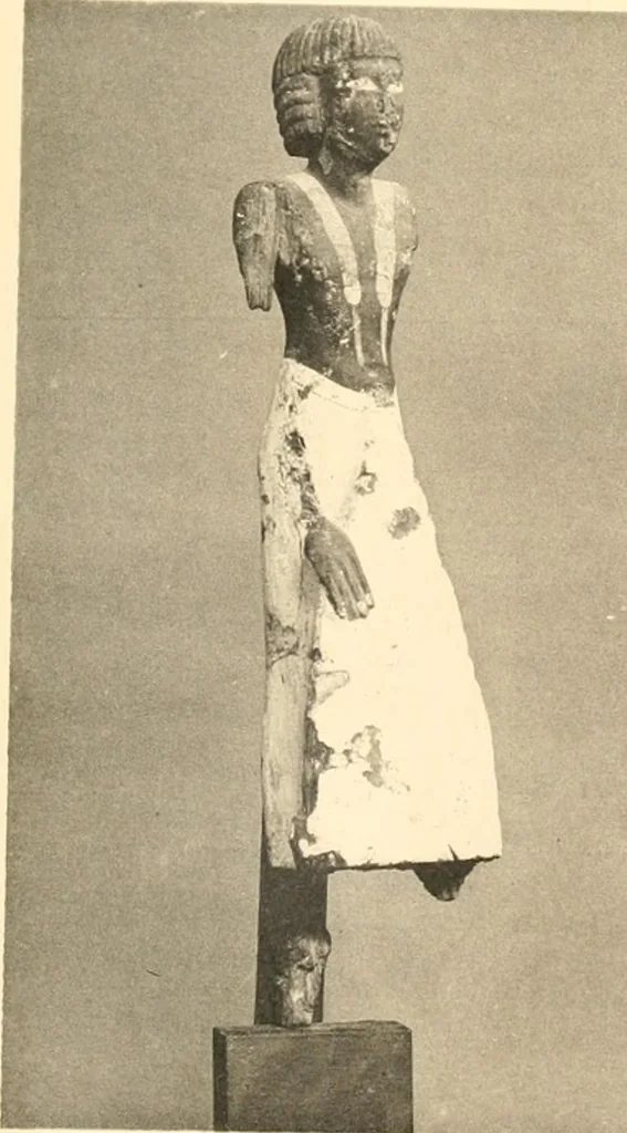 An illustration from Statuen und Statuetten von Königen und Privatleuten im Museum von Kairo, Nr. 1-1294, 1911, leaf 302