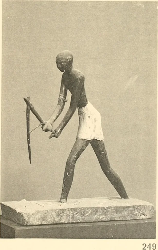An illustration from Statuen und Statuetten von Königen und Privatleuten im Museum von Kairo, Nr. 1-1294, 1911, leaf 312