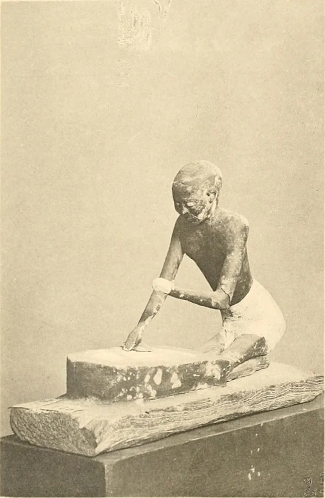 An illustration from Statuen und Statuetten von Königen und Privatleuten im Museum von Kairo, Nr. 1-1294, 1911, leaf 314