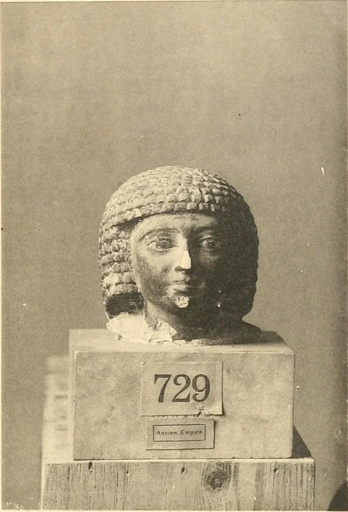 An illustration from Statuen und Statuetten von Königen und Privatleuten im Museum von Kairo, Nr. 1-1294, 1911, leaf 320