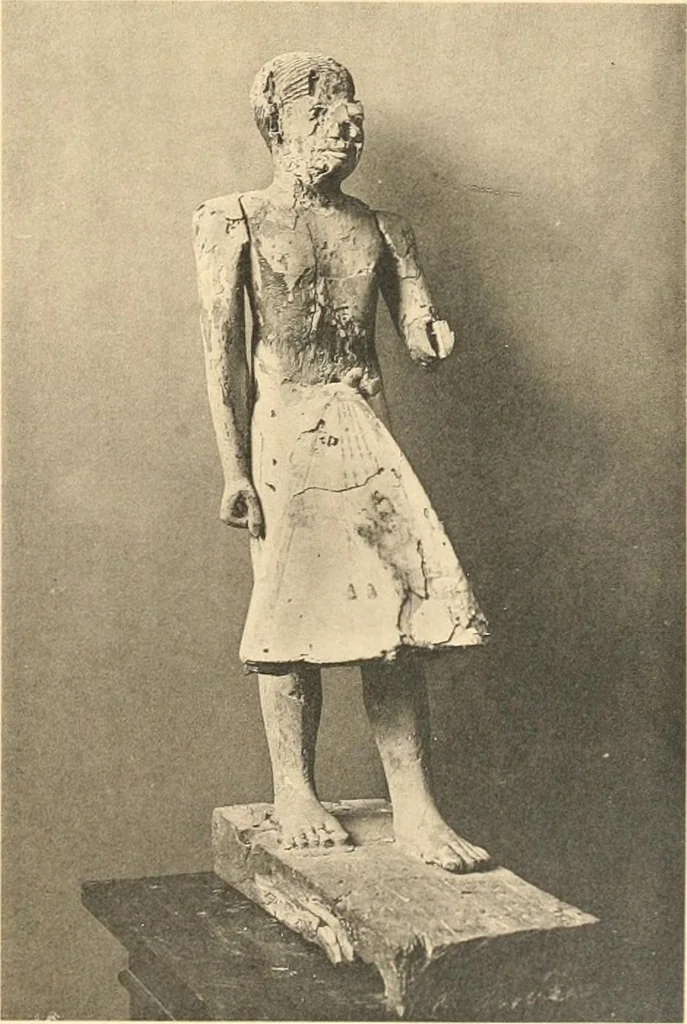 An illustration from Statuen und Statuetten von Königen und Privatleuten im Museum von Kairo, Nr. 1-1294, 1911, leaf 320