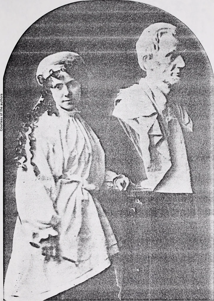 An illustration from Statues of Abraham Lincoln, 1909, leaf 24