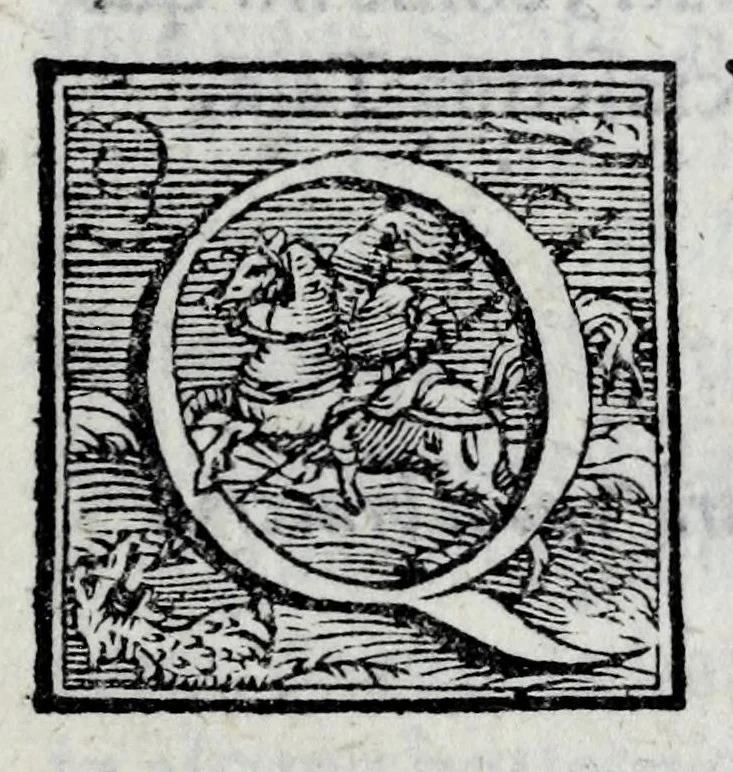 An illustration from Statuti dell'Arte di por Santa Maria, 1580, leaf 77
