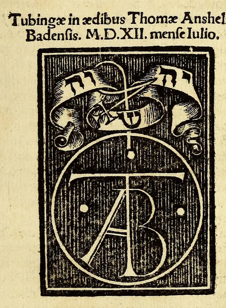 An illustration from Staurostichon hoc est carmen de mysteriis dominicæ crucis nuper in Germaniam delapsis Johannis Francisci Pici Mirandulæ domini [et] concordi[a]e comitis ad Maximilianum August. : Cum Iacobi Spiegel Selestani enarratione ad magnificum [et] clariss. dominum Iacobum Villinger ., 1512, leaf 161