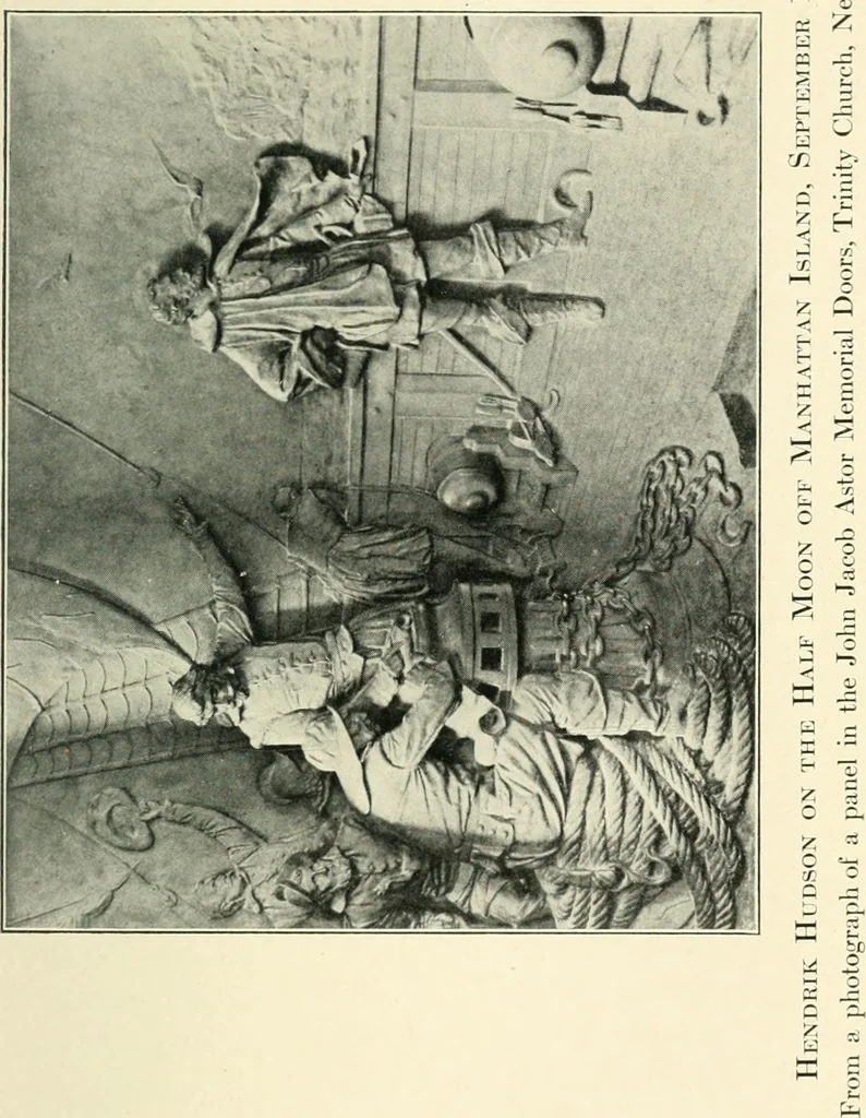 An illustration from Old steamboat days on the Hudson River; tales and reminiscences of the stirring times that followed the introduction of steam navigation, 1907, leaf 174