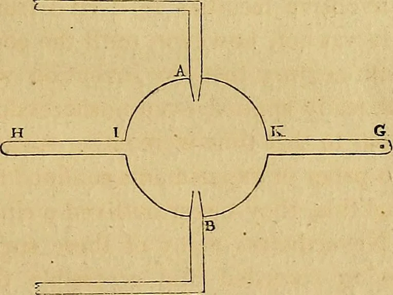 An illustration from The steam engine familiarly explained and illustrated; with an historical sketch of its invention and progressive improvement;, 1836, leaf 50