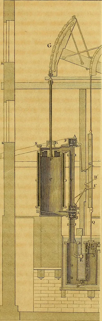 An illustration from The steam engine familiarly explained and illustrated; with an historical sketch of its invention and progressive improvement; its applications to navigation and railways; with plain axioms for railway speculators, 1849, leaf 124